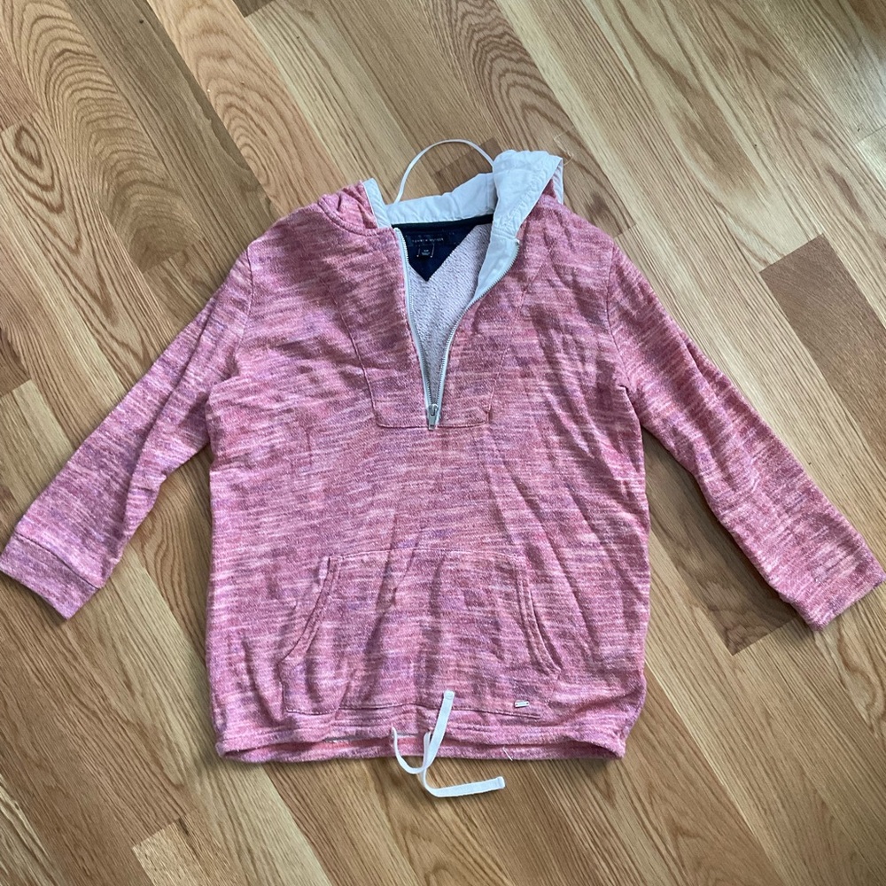 Tommy Hilfiger Quarter Zip with Quarter Length Sleeves
